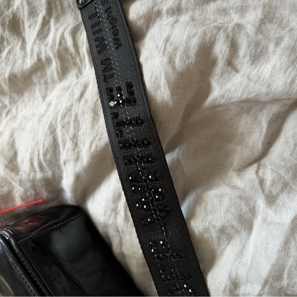Off-White Black Mirror Binder Clip Bag - Picture 7 of 8